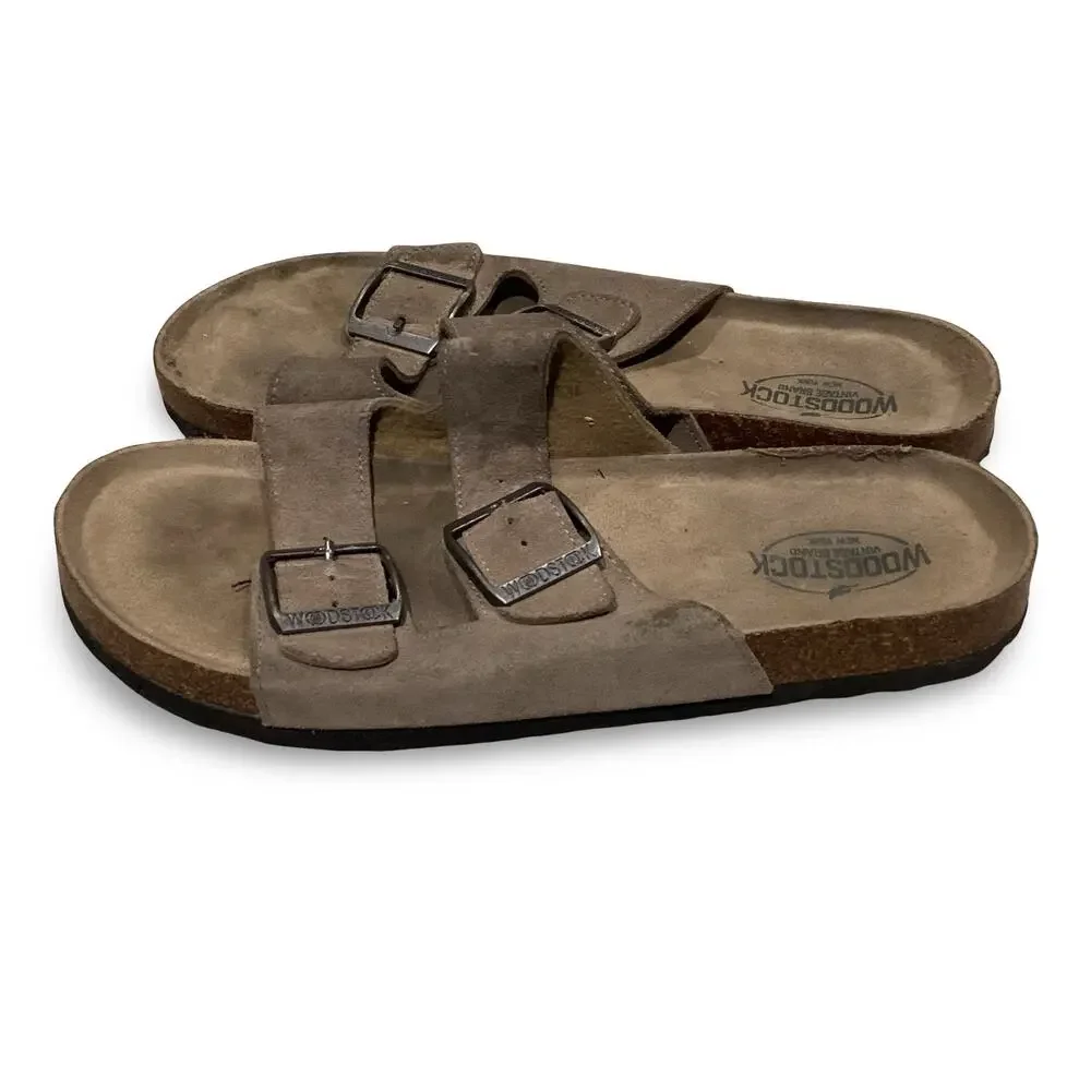 Woodstock Vintage Brand Engineered Leather Sandals
